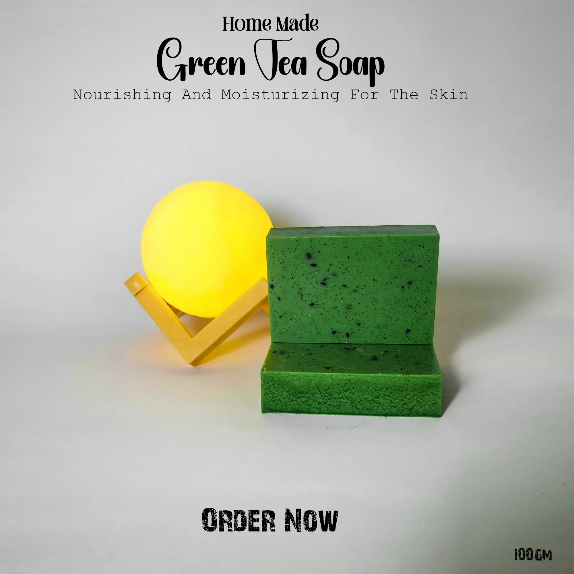 Picture of Homemade Green Tea Soap 100g