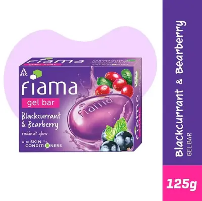 Picture of Fiama Gel Bar Soap Bearberry & Blackcurrant 125gm