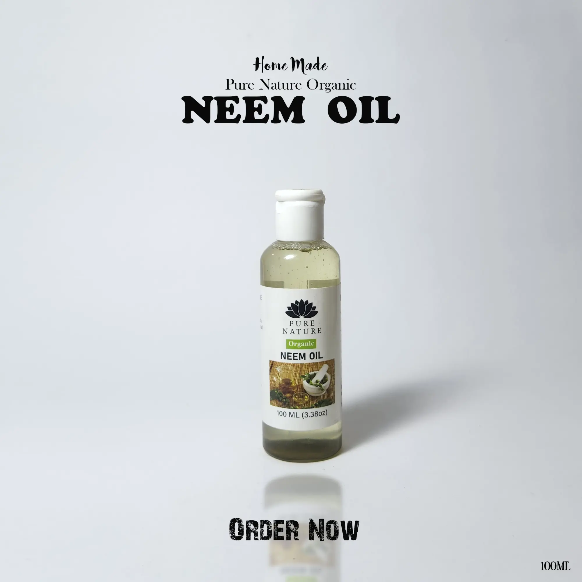 Picture of Pure Nature Organic Home Made Neem Oil 100gm