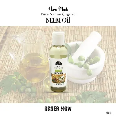 Picture of Pure Nature Organic Home Made Neem Oil 100gm