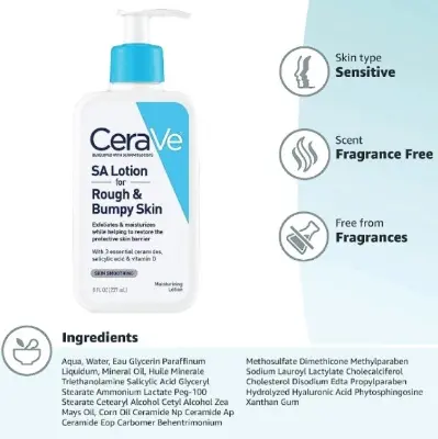 Picture of CeraVe SA Lotion for Rough & Bumpy Skin 237ml