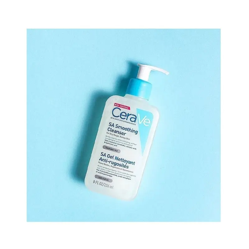 Picture of CeraVe SA Smoothing Cleanser with Salicylic Acid for Dry, Rough & Bumpy Skin 236ml