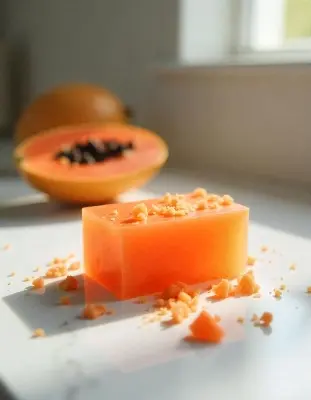Picture of Fresh Papaya Melt and Pour Soap Base
