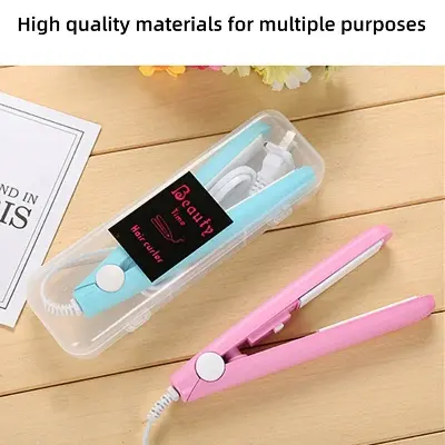 Picture of Portable Mini Hair Straightener for Women, Suitable for Women Short Hair and Beard (Multicolor)