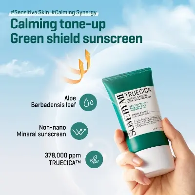 Picture of SOME BY MI Truecica Mineral Calming Tone-Up Suncream 50ml