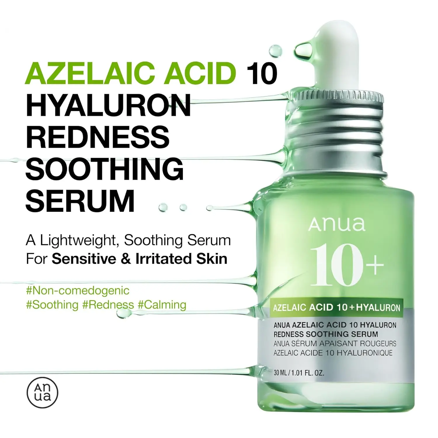 Picture of Anua Azelaic Acid 10 Hyaluron Redness Soothing Serum 30ml