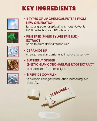 Picture of KSECRET SEOUL 1988 Sun : Pine Tree + Ceramide 50ml