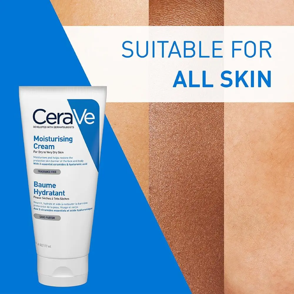 Picture of CeraVe Moisturizing Cream For Dry To Very Dry Skin - 177ml