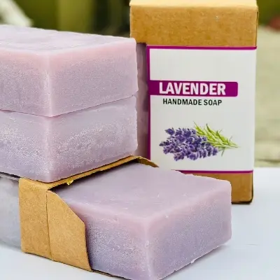 Picture of Handmade Lavender Soap- 90 gm