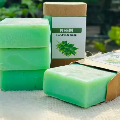 Picture of Handmade Neem Soap - 90gm
