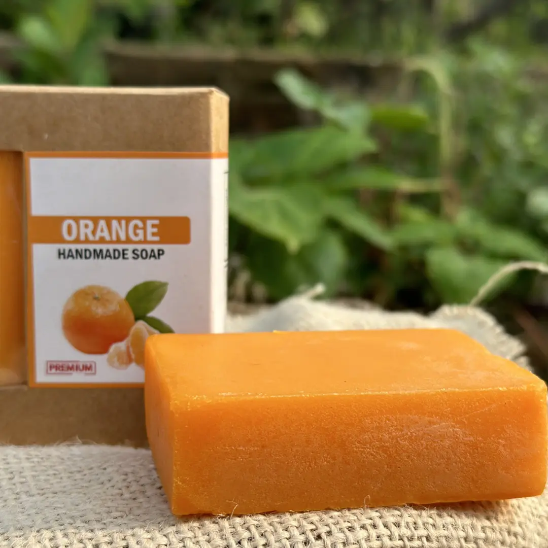 Picture of Handmade Orange  Soap - 90gm