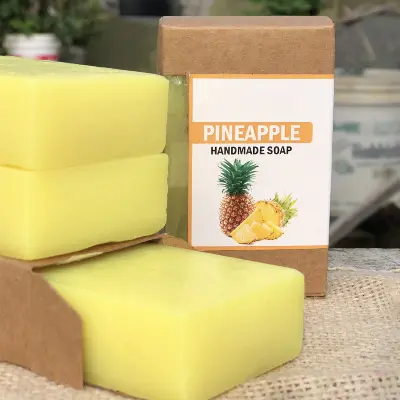 Picture of Handmade Pineapple Soap 90gm Soap