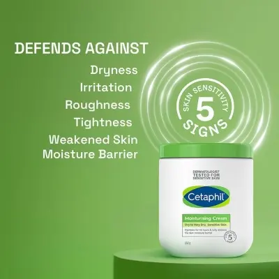 Picture of Cetaphil Moisturizing Cream Face & Body Dry Sensitive Skin 550G