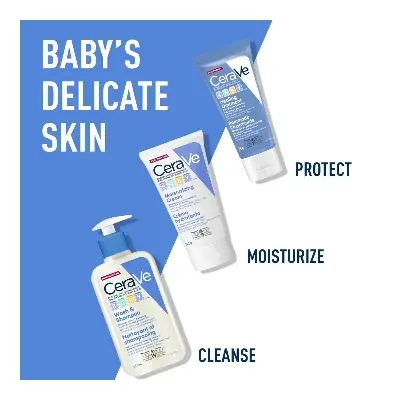 Picture of CeraVe Baby Moisturizing Cream with Hyaluronic Acid (142g)