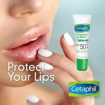 Picture of Cetaphil Protective Lip Balm SPF 50+ – UVA/UVB Protection for Dry & Sensitive Lips (8ml)