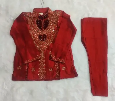 Picture of softcotton baby panjabi with payjaama