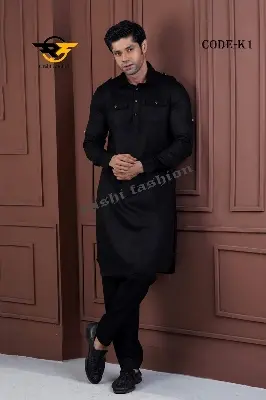 Picture of Eid Spcial Kabli Panjabi  For Mensonly Kabli - Panjabi - Panjabi For Men - Panjabi