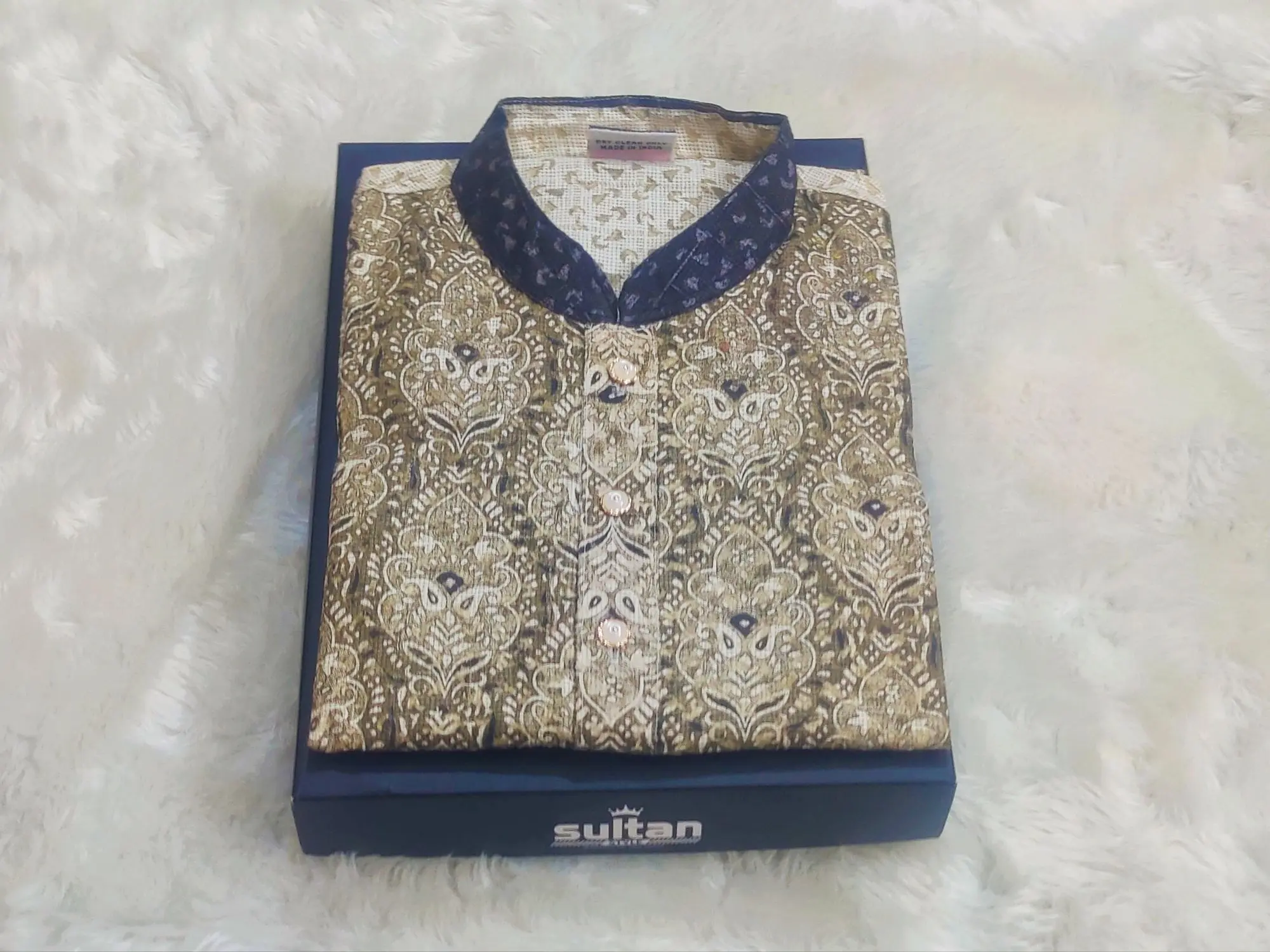 Picture of The Semilong Designs Super Cotton Fabric Panjabi - Panjabi - কাপল ড্রেস শাড়ি