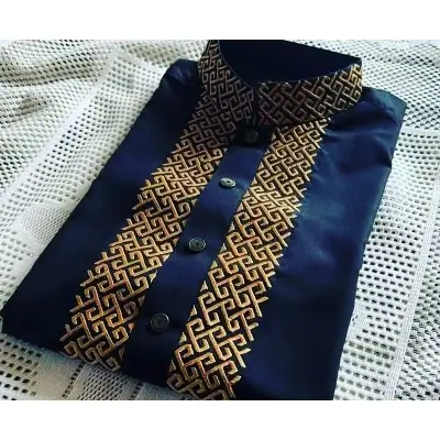 Picture of New Super Fashion Semilong Panjabi For Men - Panjabi - কাপল ড্রেস শাড়ি