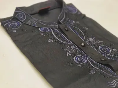 Picture of Mens new design panjabi for hendsome looking semilong panjabi