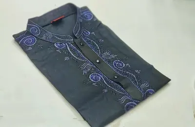 Picture of Mens new design panjabi for hendsome looking semilong panjabi