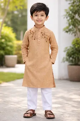 Picture of Eid special 2025 baby Digital print febric panjabi set (2-10 years)