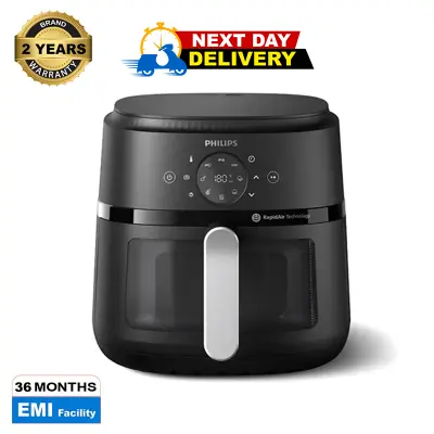 Picture of Philips NA231/00 Series, 1700W Digital XL Air Fryer, Rapid Air Circulation Cooks Evenly | 6.2 Liter (Best price)