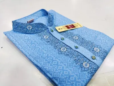 Picture of Superlative Indispensable -Quality And Durablity -Men New Pure Cotton Febric 2025 Eid Special Panjabi For Men - Panjabi- Innovative