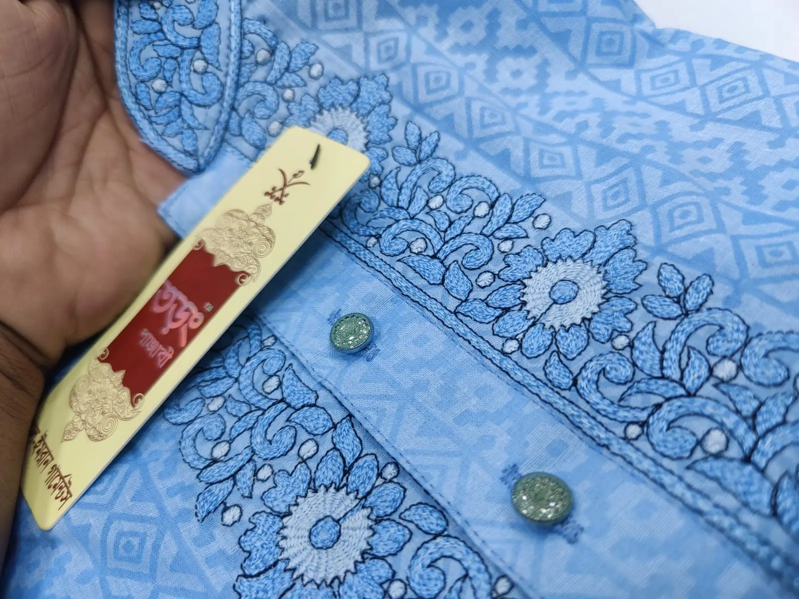 Picture of Superlative Indispensable -Quality And Durablity -Men New Pure Cotton Febric 2025 Eid Special Panjabi For Men - Panjabi- Innovative