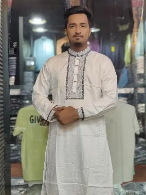 Picture of Splendid Men'S New Design Premium Eid Special Panjabi Super Design Panjabi - 2024Remarkable - Disclose Styles & Luxe