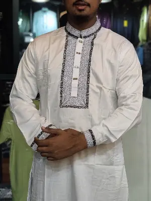 Picture of Splendid Men'S New Design Premium Eid Special Panjabi Super Design Panjabi - 2024Remarkable - Disclose Styles & Luxe