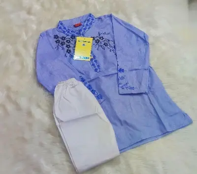Picture of Eid ul fitor special  baby panjabi set cotton febric panjabi set for kids