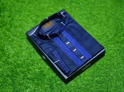 Picture of High quality printed Eid special  panjabi for mens 2023 - Panjabi