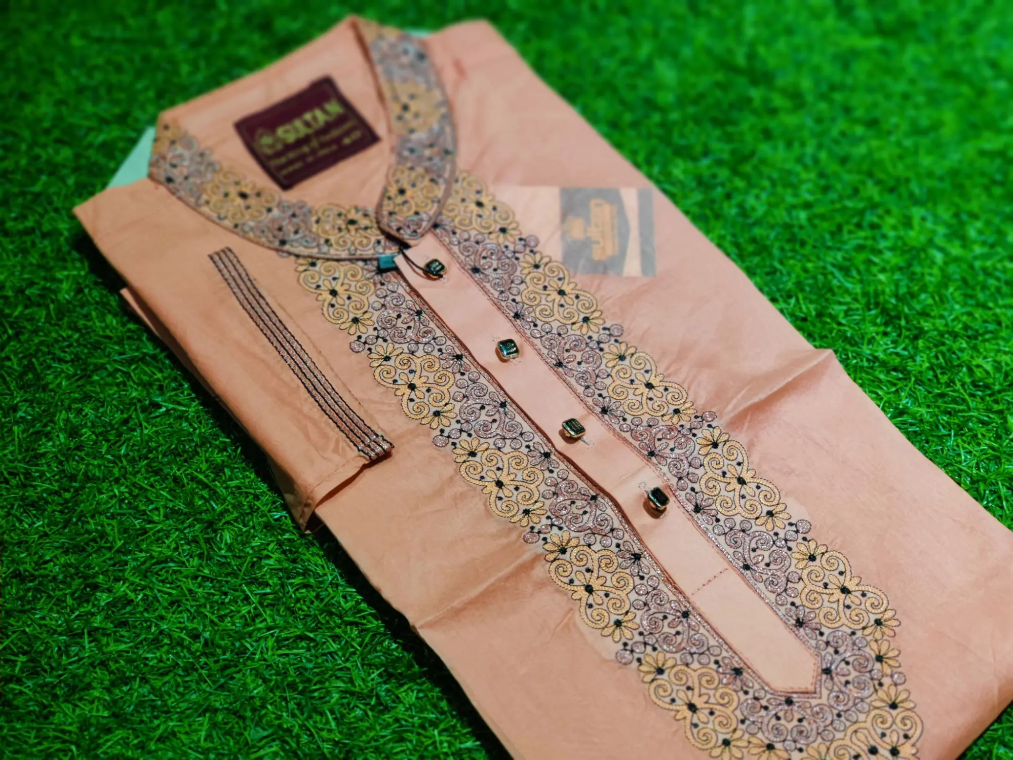 Picture of Mens New Design Premium Panjabi For Eid Special - কাপল ড্রেস শাড়ি