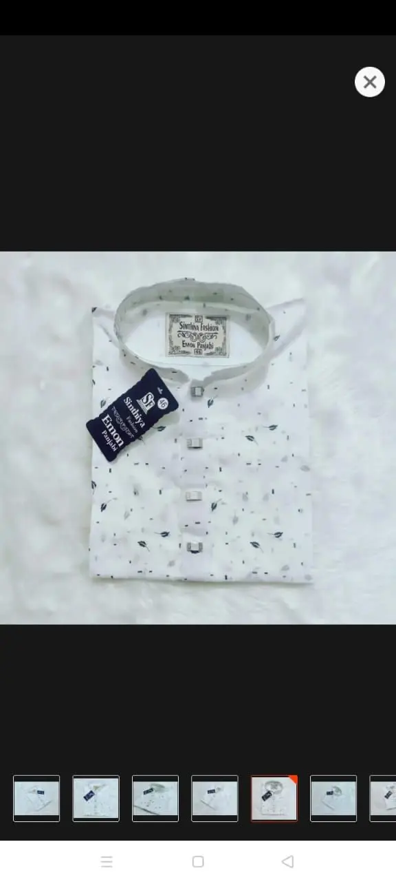 Picture of New pure cotton fabric Panjabi collection for every handsome looking men's