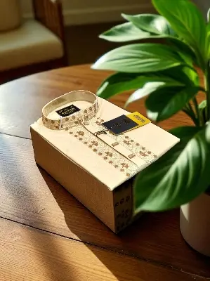 Picture of good looking mens super cotton snap button panjabi indian cheek panjabi