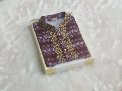 Picture of jekect print high quality mens panjabi comfort for summer