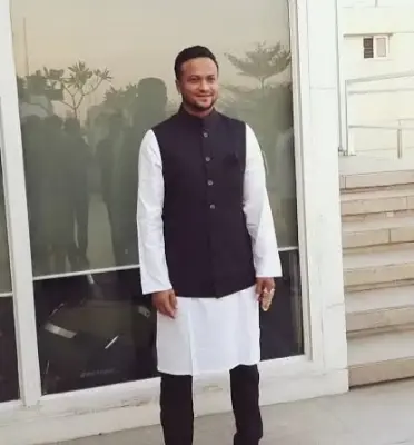 Picture of mourning Day special semilong coat&panjabi combo pack