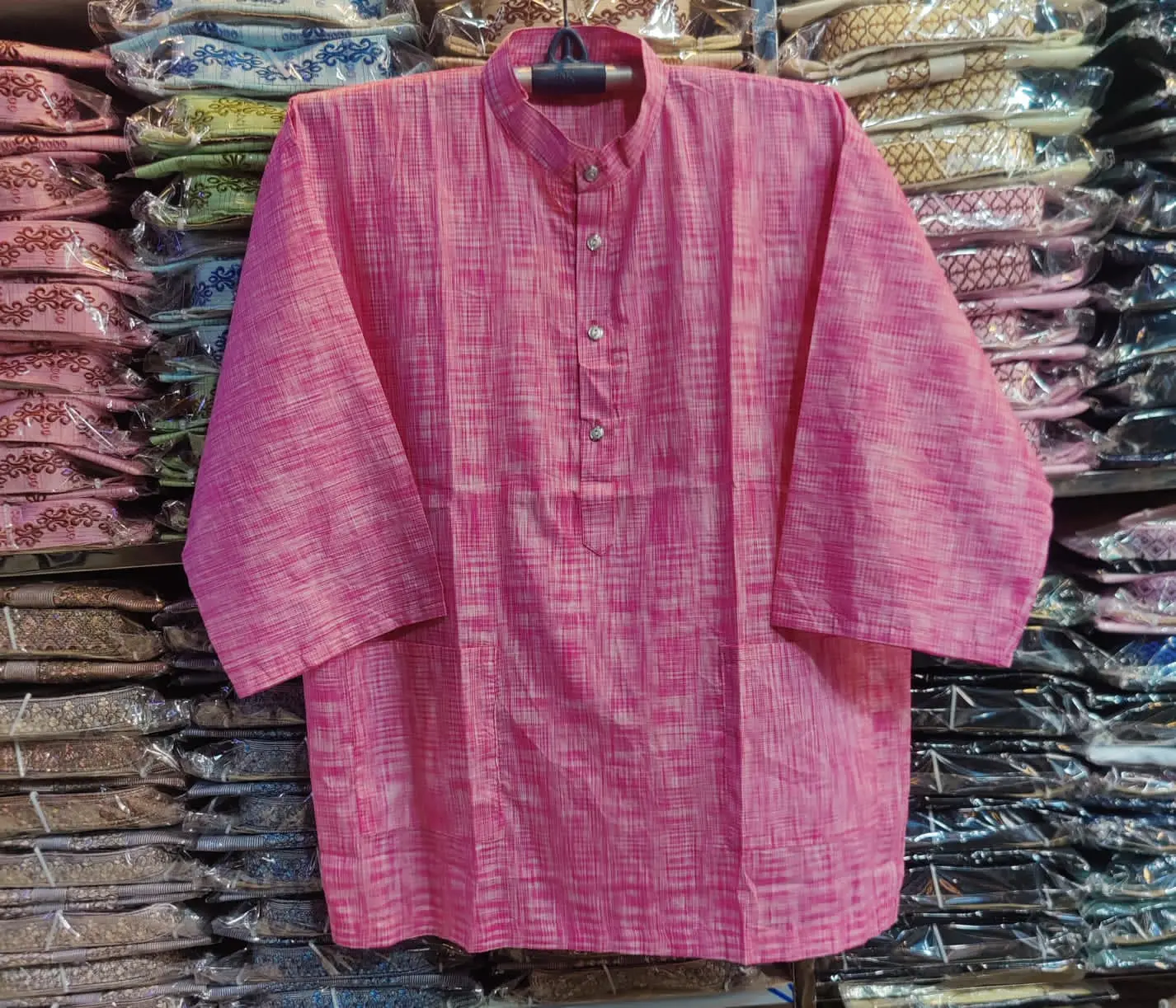 Picture of Mens comfort feel fashionable 3 quarters sleeve fotua