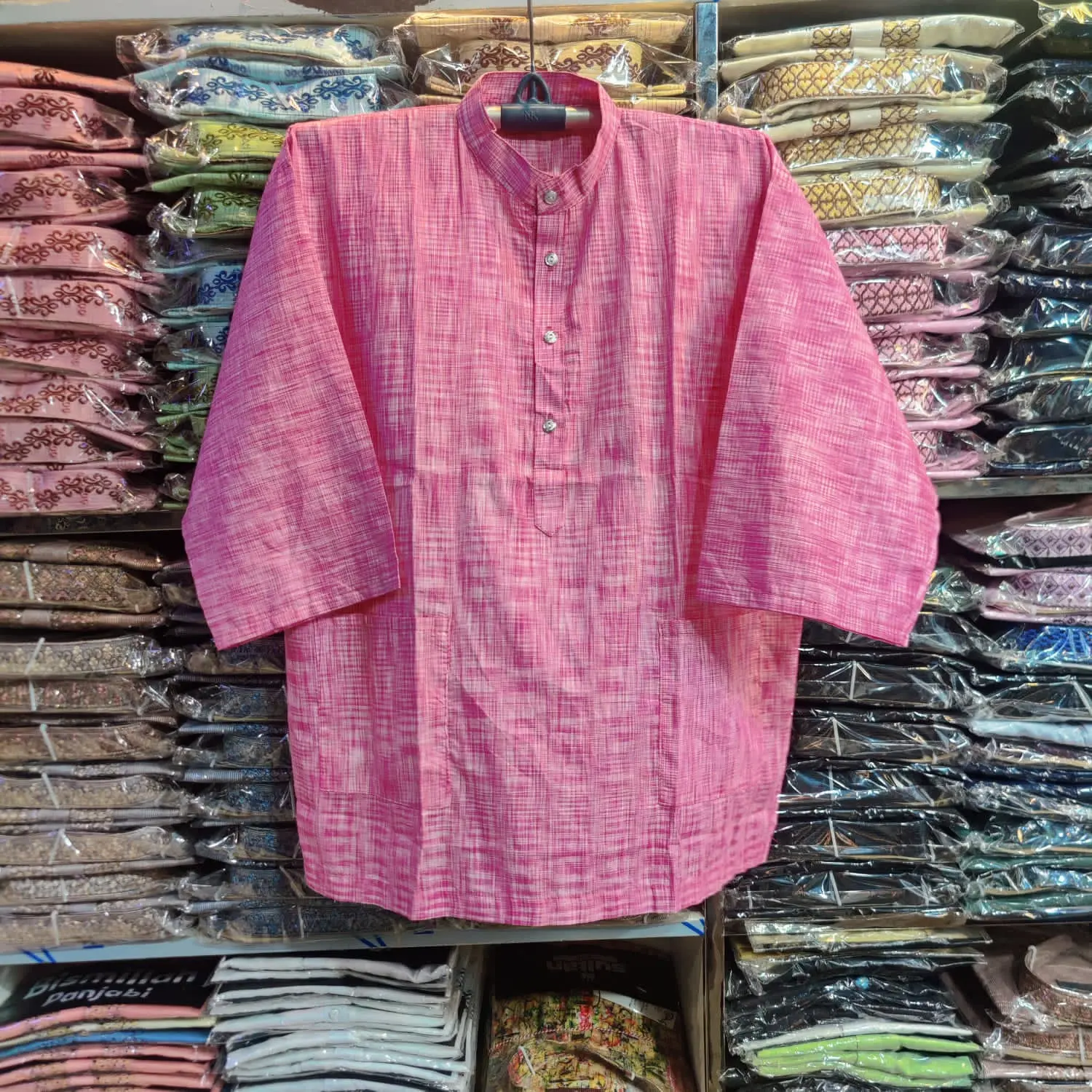 Picture of Mens comfort feel fashionable 3 quarters sleeve fotua