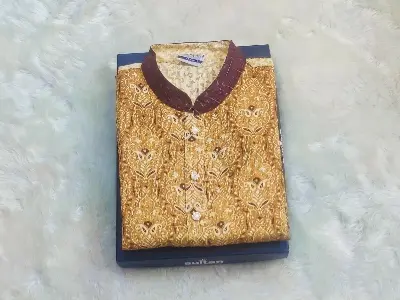 Picture of pure cotton premium quality panjabi