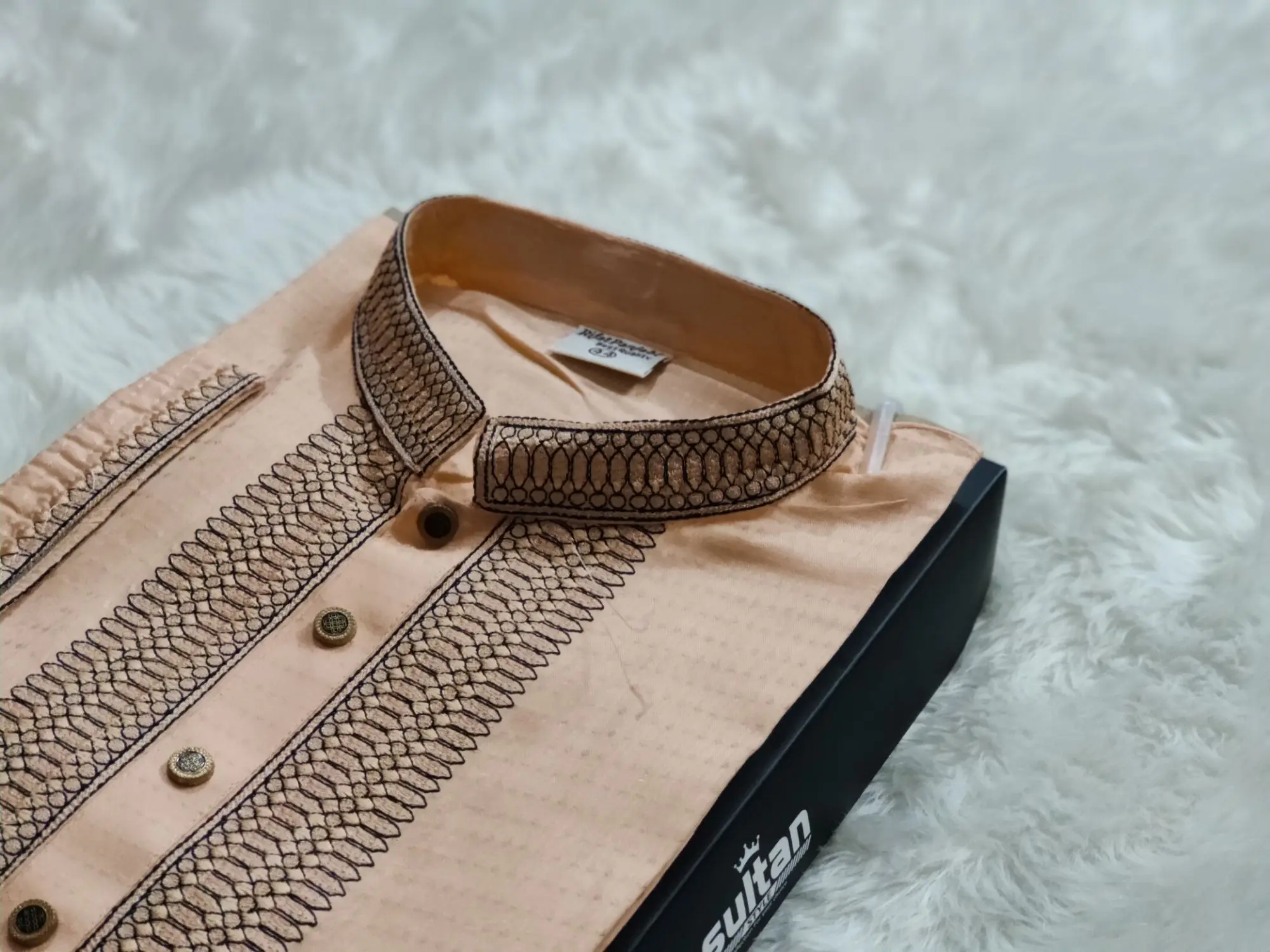 Picture of Mens new design panjabi pure cotton febric