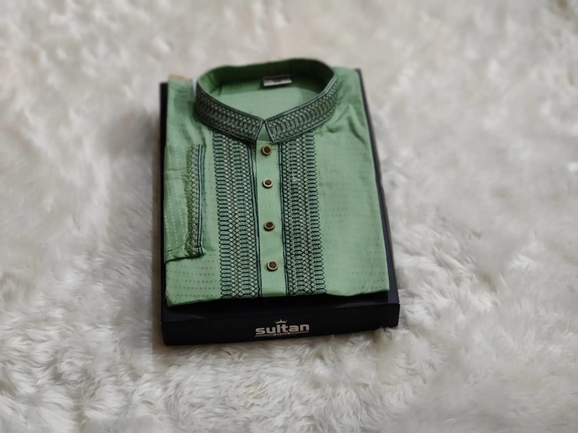 Picture of Mens new design panjabi pure cotton febric