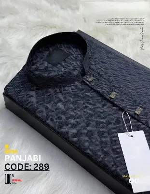 Picture of Satin febric High quality premium colours panjabi for men