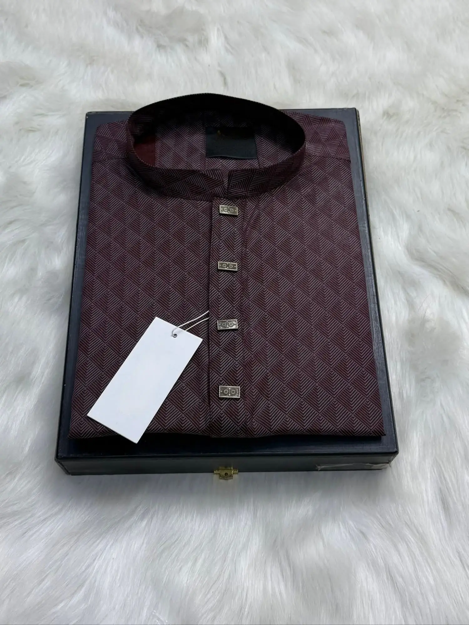 Picture of Satin febric High quality premium colours panjabi for men