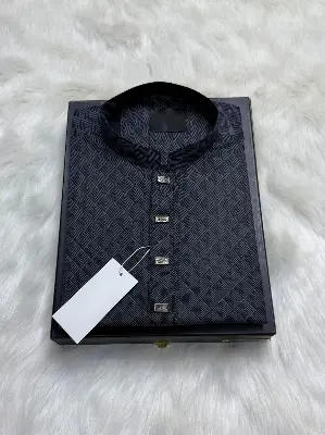 Picture of Satin febric High quality premium colours panjabi for men