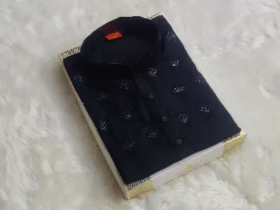 Picture of colouring jolchap secuance work panjabi, high quality premium desing panjabi for men