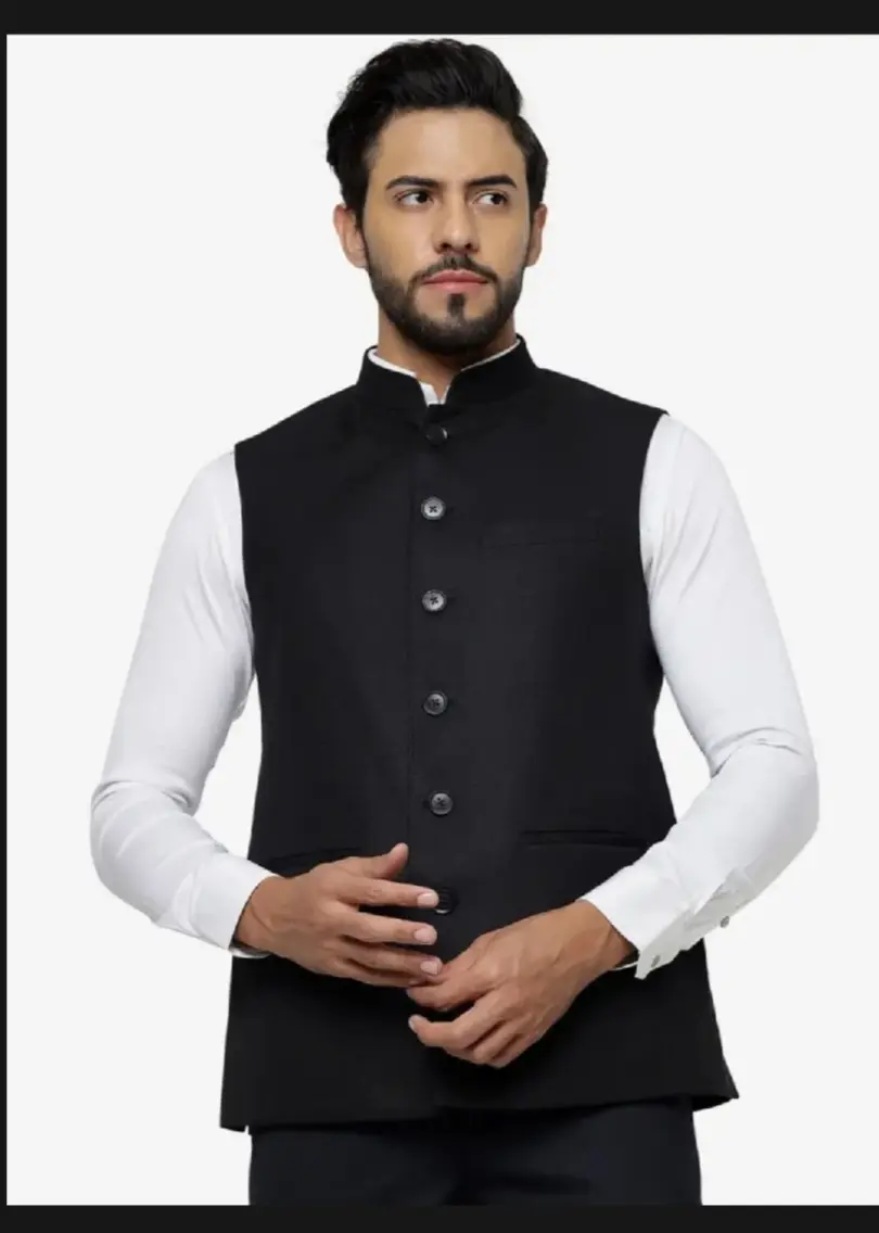 Picture of Mens waists vests coat winter special panjabi koti for men