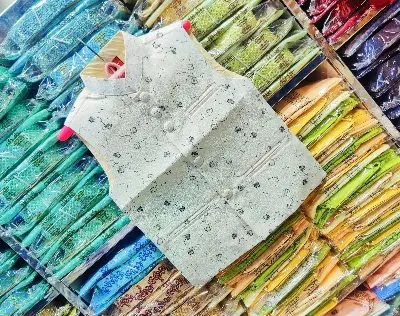 Picture of white colour printed waist and vest coat, boys waist coat