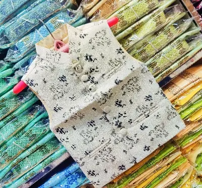 Picture of printed winter special boys coat panjabi coat for boys